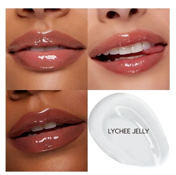 ColourPop So Juicy Plumping Glossy Lip Oil - Shade: Lychee (Clear) 🆕 - Picture 3 of 5